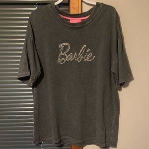 Forever 21 Barbie T-Shirt Gray